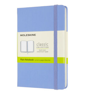 MOLESKINE Notizbuch  HC        Pocket/A6 850802    blanko,hortensienblau,192 S.