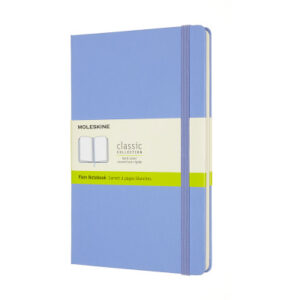 MOLESKINE Notizbuch  HC             L/A5 850826    blanko,hortensienblau,208 S.