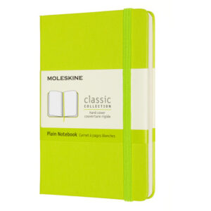 MOLESKINE Notizbuch  HC        Pocket/A6 850864    blanko,limetten grün,192 S.