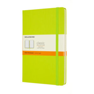 MOLESKINE Notizbuch  HC             L/A5 850871    liniert,limetten grün,208 S.