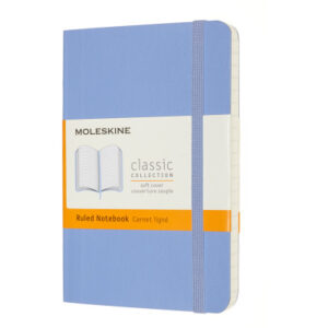 MOLESKINE Notizbuch  SC        Pocket/A6 850918    liniert,hortensienblau,192 S.