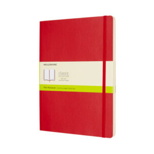 MOLESKINE Notizbuch XL 854696    Blanko,Soft Cover,Scharlach