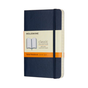 MOLESKINE Notizbuch P/A6 854719    Liniert,Soft Cover,Saphir