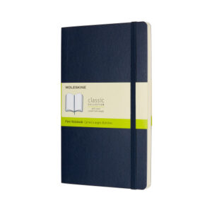 MOLESKINE Notizbuch L/A5 854757    Blanko,Soft Cover,Saphir