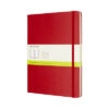 MOLESKINE Notizbuch XL 855105    Blanko,Hardcover,Scharlach