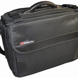 MONOLITH  Pilotenkoffer 2168      soft touch, schwarz