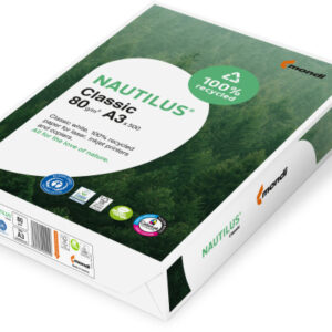 NAUTILUS  CLASSIC Kopierpapier        A3 88032444  80g, recycling       500 Blatt