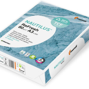 NAUTILUS  REFRESH Kopierpapier FSC    A3 88078257  Frischfaser-Rec.80g SB  500 B.