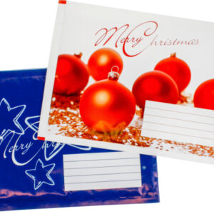 NEUTRAL   Luftpolstertaschen Christmas 081054    Gr.4, 200x275mm        4 Stück