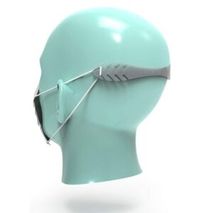 NEUTRAL   Maskenhalter 479800130 transparent, PE        3 Stück