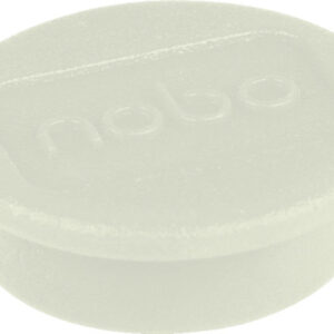 NOBO      Magnet rund               13mm 1915287   weiss                 10 Stück