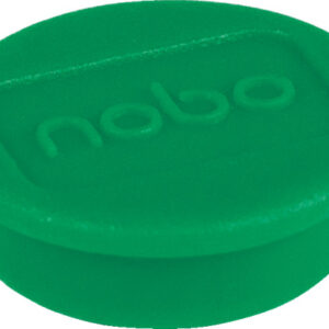 NOBO      Magnet rund               13mm 1915289   grün                  10 Stück