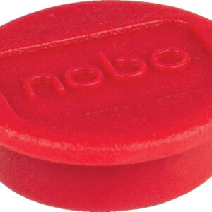 NOBO      Magnet rund               24mm 1915293   rot                   10 Stück