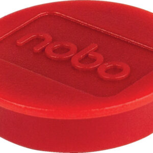 NOBO      Magnet rund               32mm 1915300   rot                   10 Stück