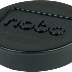 NOBO      Magnet rund               38mm 1915305   schwarz               10 Stück