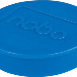 NOBO      Magnet rund               38mm 1915306   blau                  10 Stück