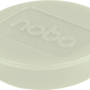 NOBO      Magnet rund               38mm 1915308   weiss                 10 Stück