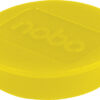 NOBO      Magnet rund               38mm 1915309   gelb                  10 Stück