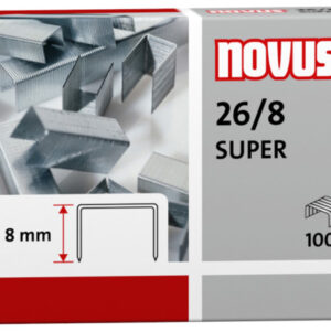 NOVUS     Heftklammern 26/8 mm 26/804001 1000 Stück