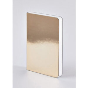 NUUNA     Notizbuch Shiny Starlet     A6 53245     Gold,Punkte,176 S.