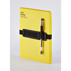 NUUNA     Notizbuch Not White         A5 54990     Light Yellow,blanko,176 S.