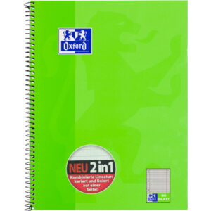 OXFORD    Collegeblock               A4+ 100050362 kariert/liniert, 90g  80 Blatt
