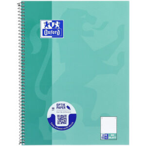 OXFORD    Collegeblock SCRIBZEE      A4+ 400132378 dotted, grünblau      80 Blatt
