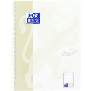OXFORD    Collegeblock TOUCH         A4+ 400132395 dotted, light stone   80 Blatt