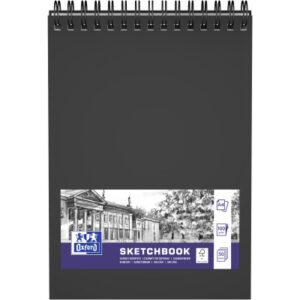 OXFORD    Skizzenbuch                 A4 400152648 schwarz, blanco, 100g 50 Blatt