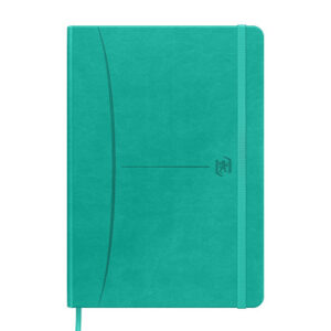 OXFORD    Signature            Notizbuch 400154947 A5, liniert   80 Blatt, türkis