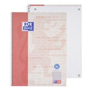 OXFORD    Collegeblock Recycling      A4 400159358 kariert 5mm, 90g     80 Blatt