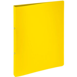 PAGNA     Ringbuch 23mm               A4 20901-04  gelb PP 2-Ring-Mechanik