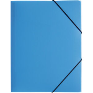 PAGNA     Gummizugmappe Trend PP      A4 21613-13  blau                 3 Klappen