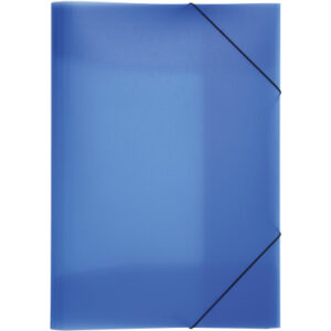 PAGNA     Gummibandmappe Trend        A3 21638-07  blau                 3 Klappen