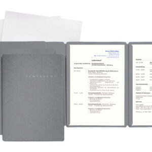PAGNA     Bewerbungsset Special       A4 22028-06  grau 3-teilig          3 Stück