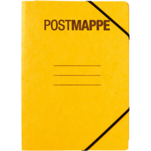 PAGNA     Postmappe                   A4 24005-05  Pressspan,Eckspanngummi   gelb