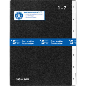 PAGNA     Pultordner Classic          A4 24071-04  schwarz                    1-7