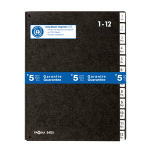 PAGNA     Pultmappe                   A4 24121-04  schwarz           1-12/Jan-Dez