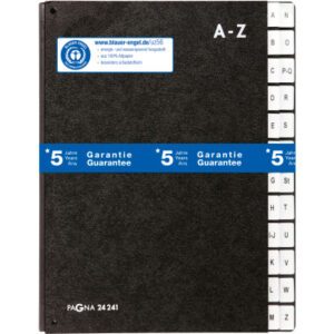 PAGNA     Vorordner                   A4 24241-04  schwarz                    A-Z