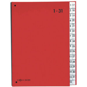 PAGNA     Pultordner Color            A4 24329-01  rot                       1-31
