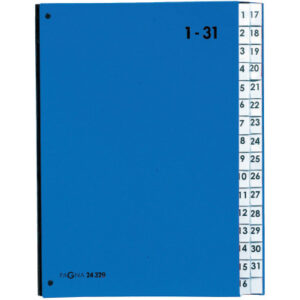 PAGNA     Pultordner Color            A4 24329-02  blau                      1-31