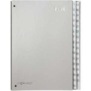 PAGNA     Pultordner Color            A4 24329-14  silber                    1-31