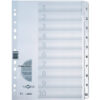PAGNA     Register Karton weiss       A4 31004-08  10-teilig, 1-10