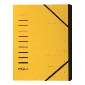 PAGNA     Ordnungsmappe               A4 40058-05  gelb                  7-teilig