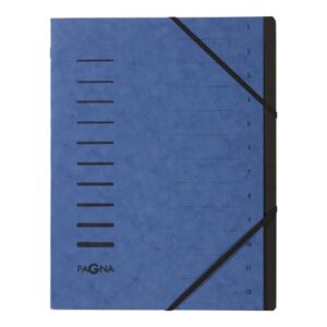 PAGNA     Ordnungsmappe               A4 40059-02  blau                 12-teilig