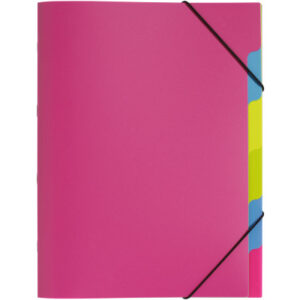 PAGNA     Ordnungsmappe               A4 41803-34  dunkel rosa           5-teilig