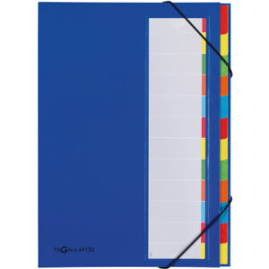 PAGNA     Deskorganizer               A4 44133-02  blau                 12 Fächer