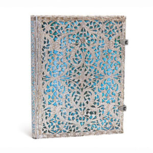 PAPERBLAN Notizbuch Maya Blau  180x230mm PB25603   liniert             240 Seiten