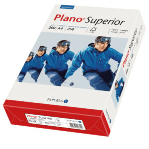 PAPYRUS   Kopierpapier Plano Superior A4 88026788  weiss, 200g SB FSC   250 Blatt