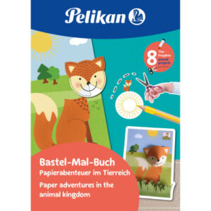 PELIKAN   Verbastelbuch        Tierreich 101547    A4                     140g/m2